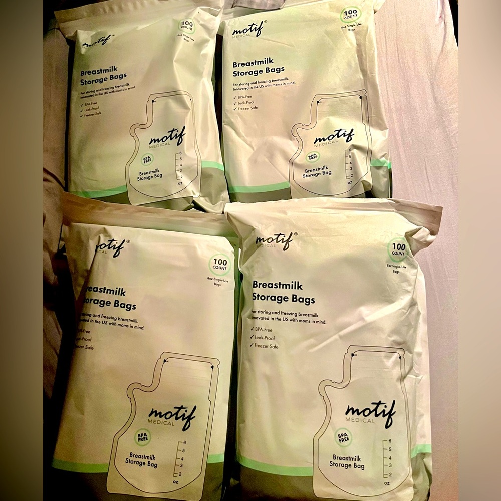Motif Medical Breastmilk Storage Bags - 400 bags